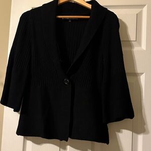Anne Klein Black Cardigan Sweater